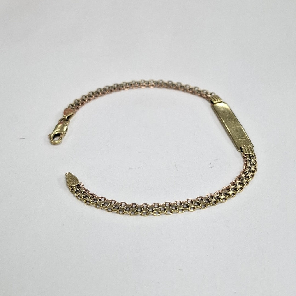 ESCLAVA ORO,ORO COMBINADO 14 K 6,50 GRMS (SEMINUEVO)