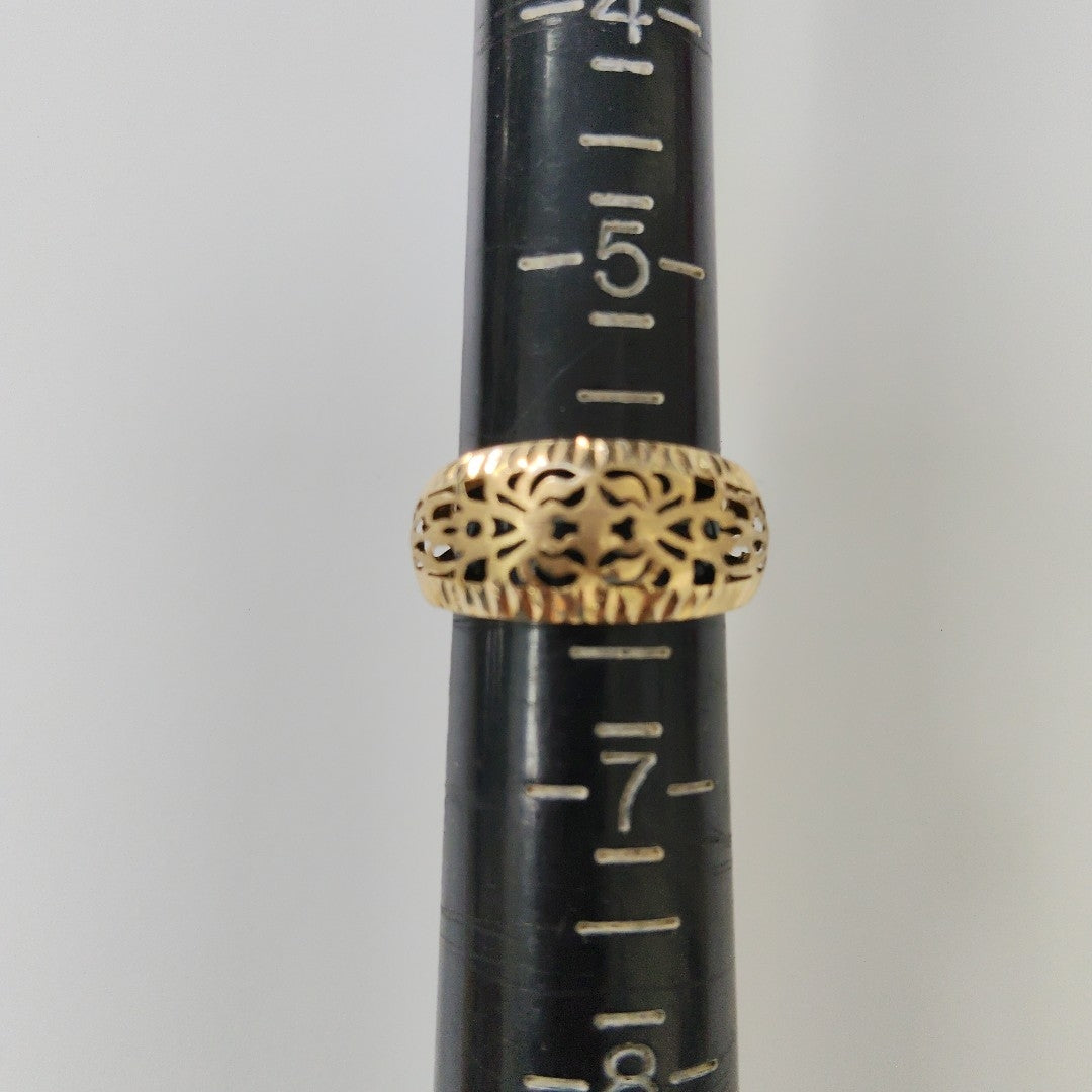 ANILLO ORO 14 K 1,40 GRMS (SEMINUEVO)