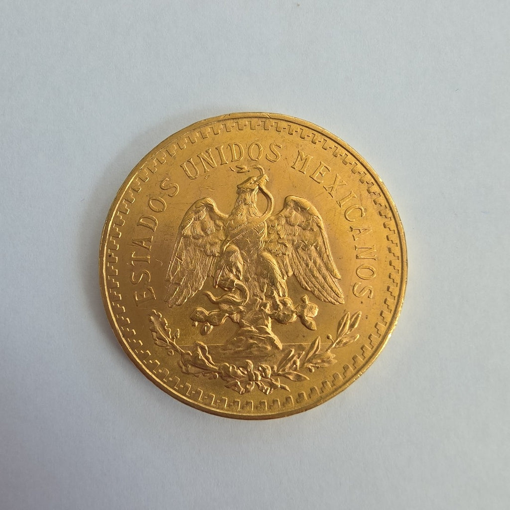 K1 41,60 GRMS 21 K IDENTIFICACIÓN MONEDA NOMINATIVA MONEDAS PESOS 50 PESOS (SEMINUEVO)