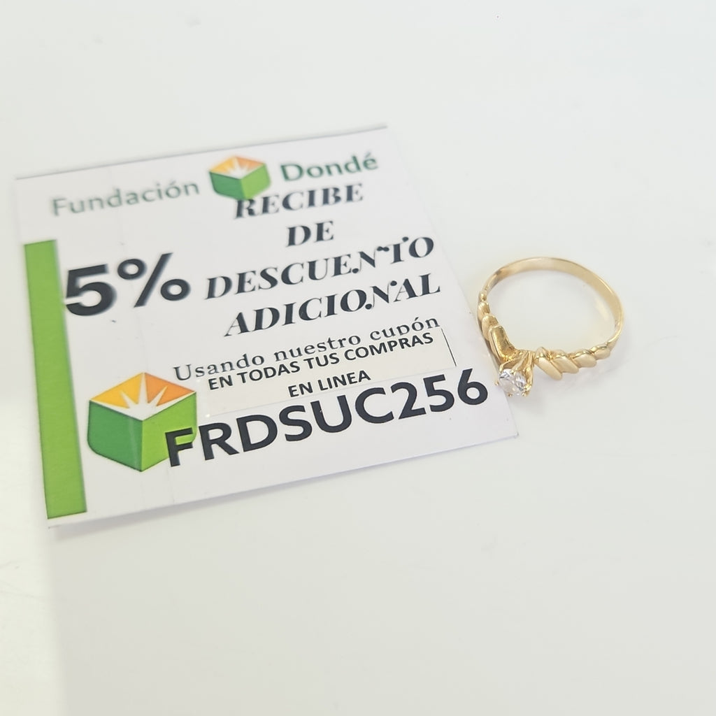 ANILLITO ORO 14 K 2,10 GRMS (SEMINUEVO)