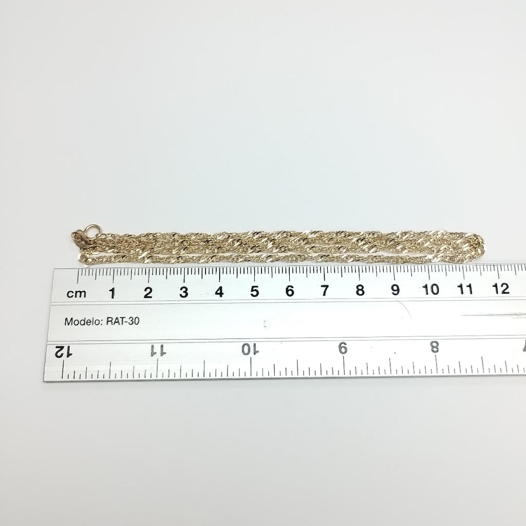 CADENA ORO 10 K 3.5 GRMS (SEMINUEVO)