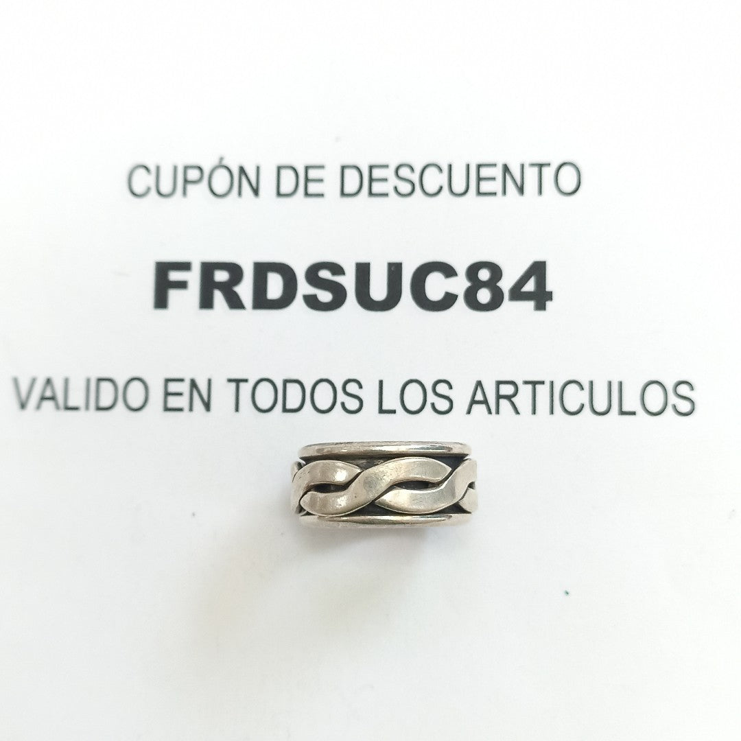 ANILLO PLATA 10,20 GRMS (SEMINUEVO)
