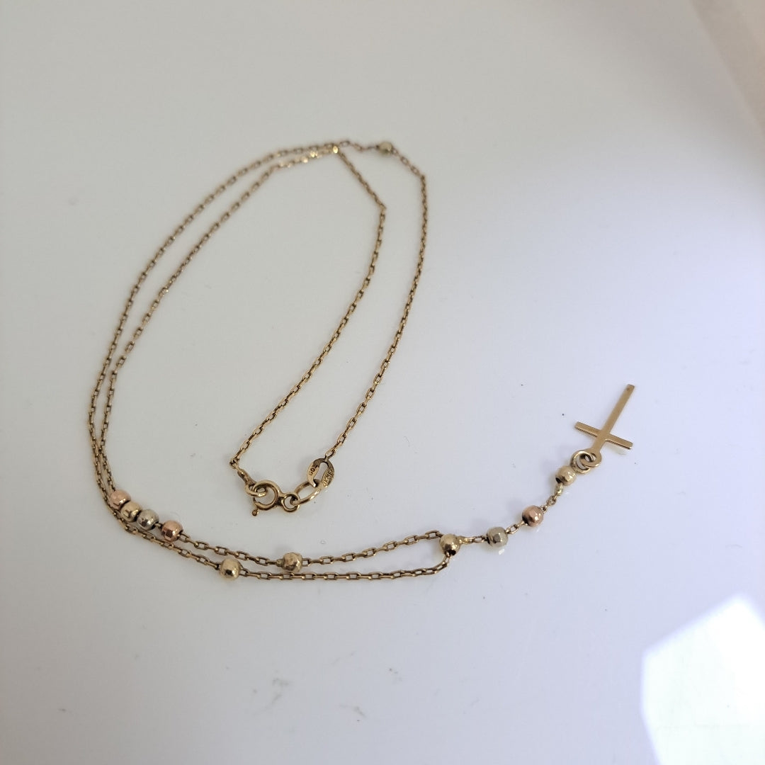 GARGANTILLA ORO 10 K 3,10 GRMS (SEMINUEVO)
