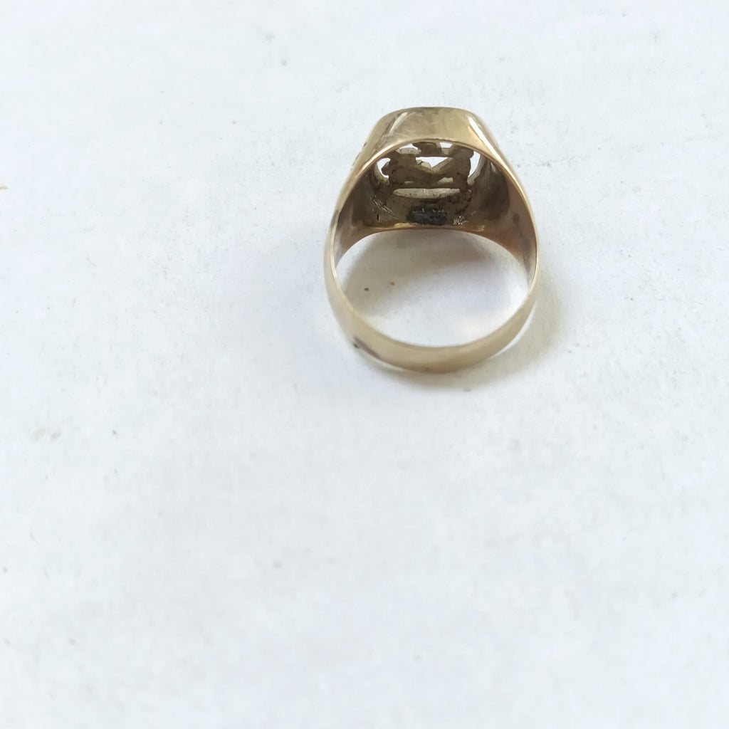 ANILLO DE GRADUACIÓN ORO 10 K 5,20 GRMS (SEMINUEVO)