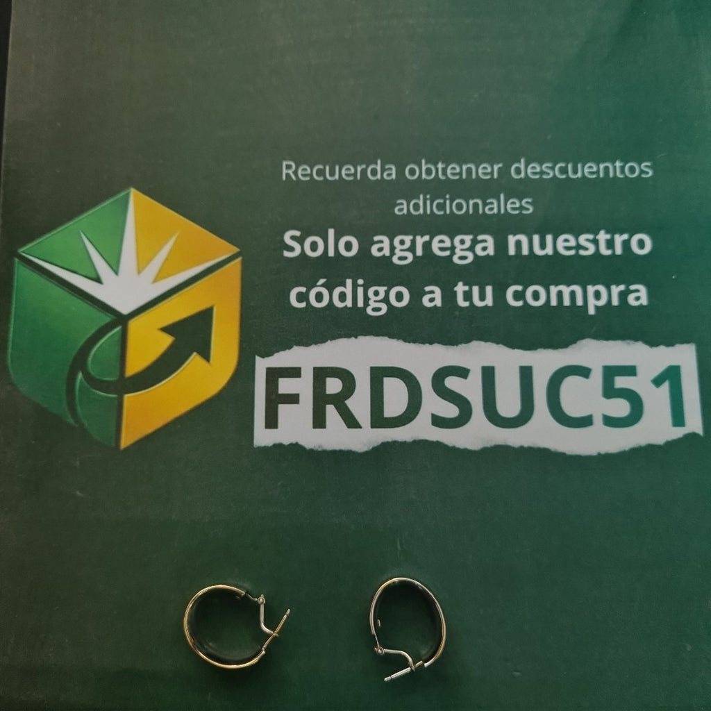 ARRACADAS PAR ORO 14 K 4,20 GRMS (SEMINUEVO)