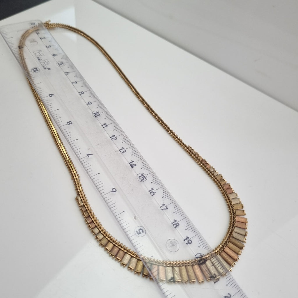 GARGANTILLA ORO 10 K 21.5 GRMS (SEMINUEVO)