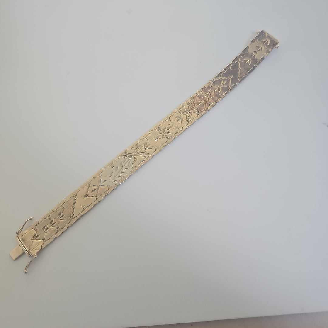 PULSERA RIGIDA ORO 8 K 20,70 GRMS (SEMINUEVO)