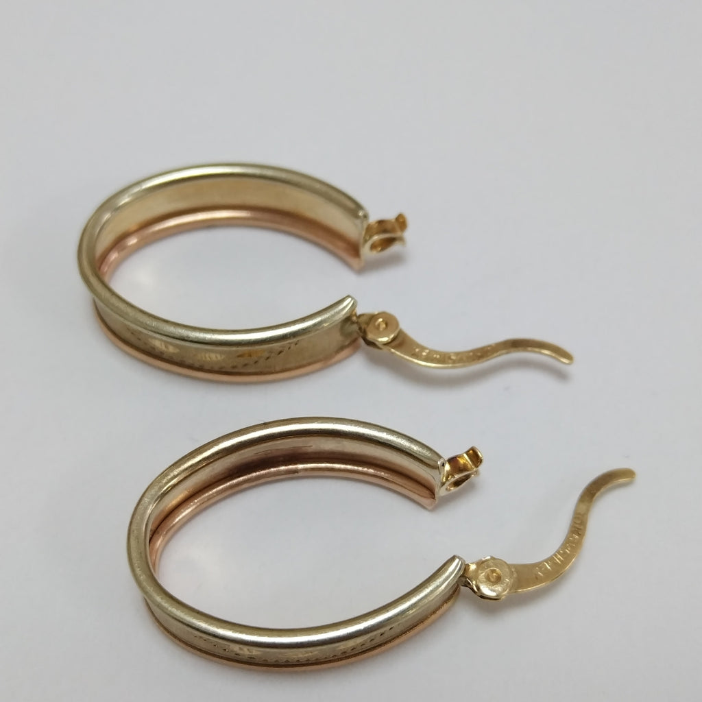 ARRACADAS PAR ORO 10 K 3,30 GRMS (SEMINUEVO)