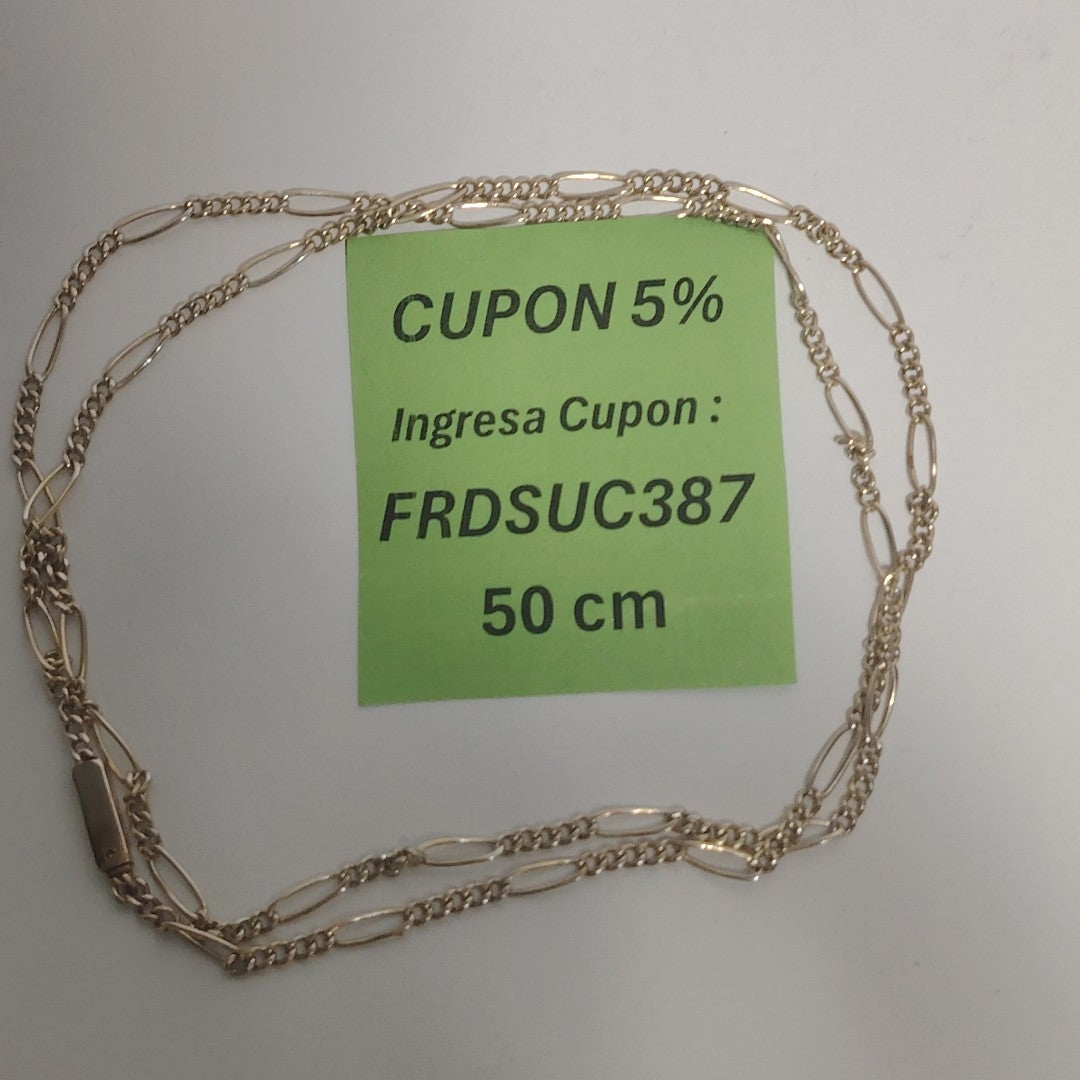CADENA ORO 10 K 6,50 GRMS (SEMINUEVO)