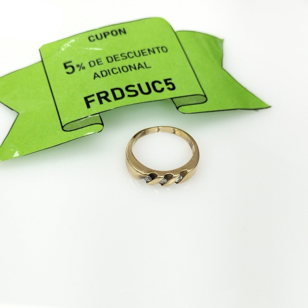 ANILLO ORO 14 K 3.1 GRMS (SEMINUEVO)