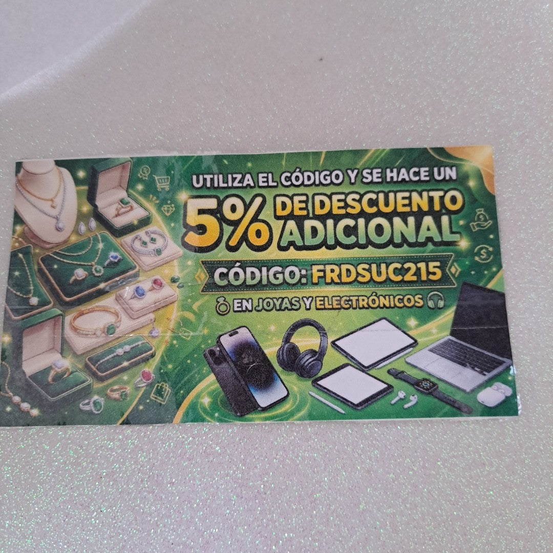 ARRACADAS PAR ORO 10 K 1,70 GRMS (SEMINUEVO)
