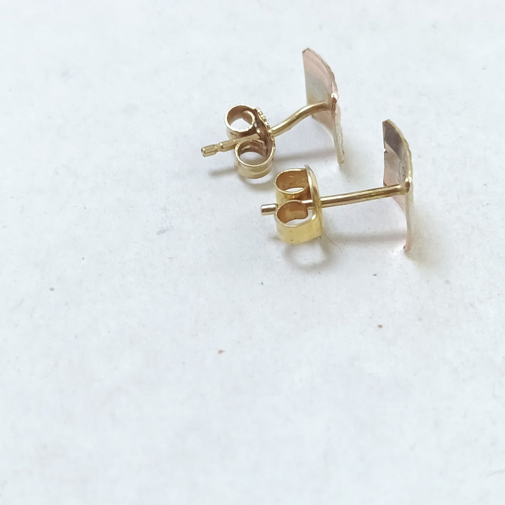 ARETES PAR ORO 10 K 1,10 GRMS (SEMINUEVO)