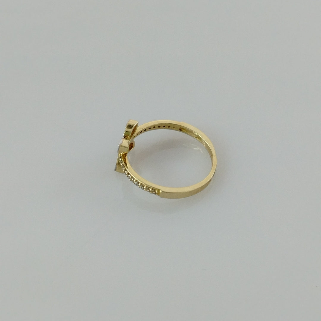 ANILLOS DAMA ORO 14K 2 (NUEVO)