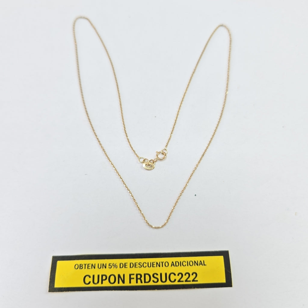 CADENA ORO 10 K 1.3 GRMS (SEMINUEVO)