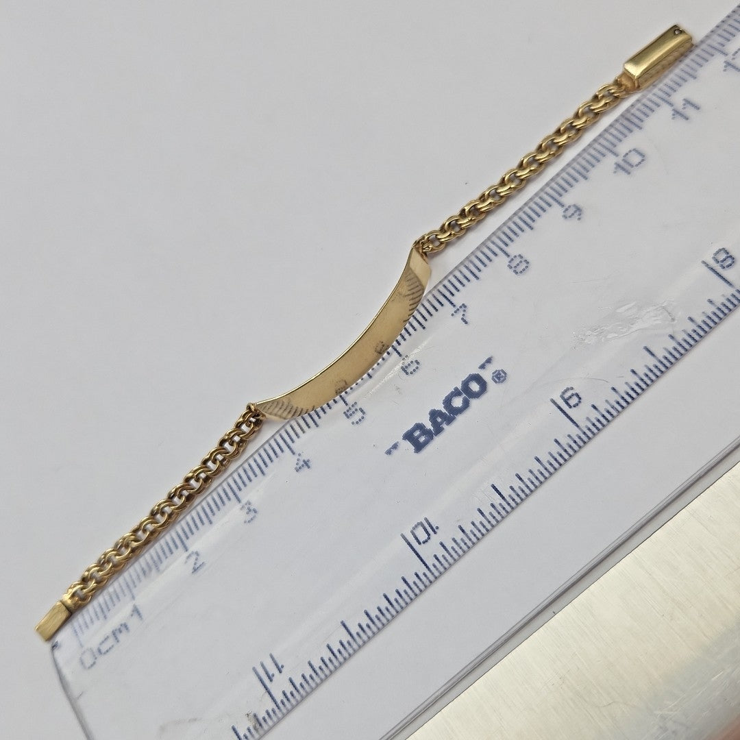 ESCLAVA ORO 10 K 3,60 GRMS (SEMINUEVO)