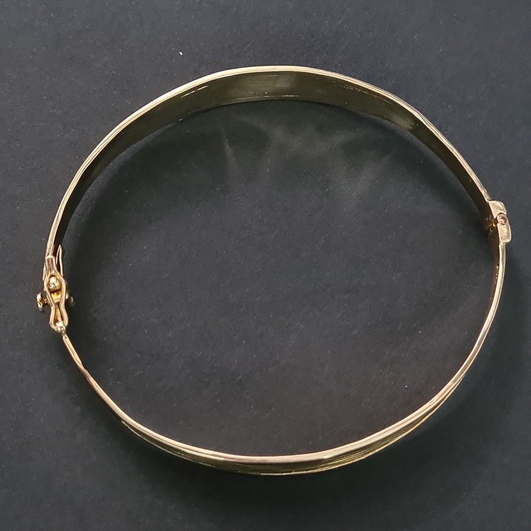 PULSERA RIGIDA ORO 14 K 15,90 GRMS (SEMINUEVO)
