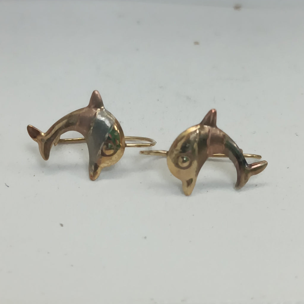 ARETES PAR ORO 10 K 0,70 GRMS (SEMINUEVO)