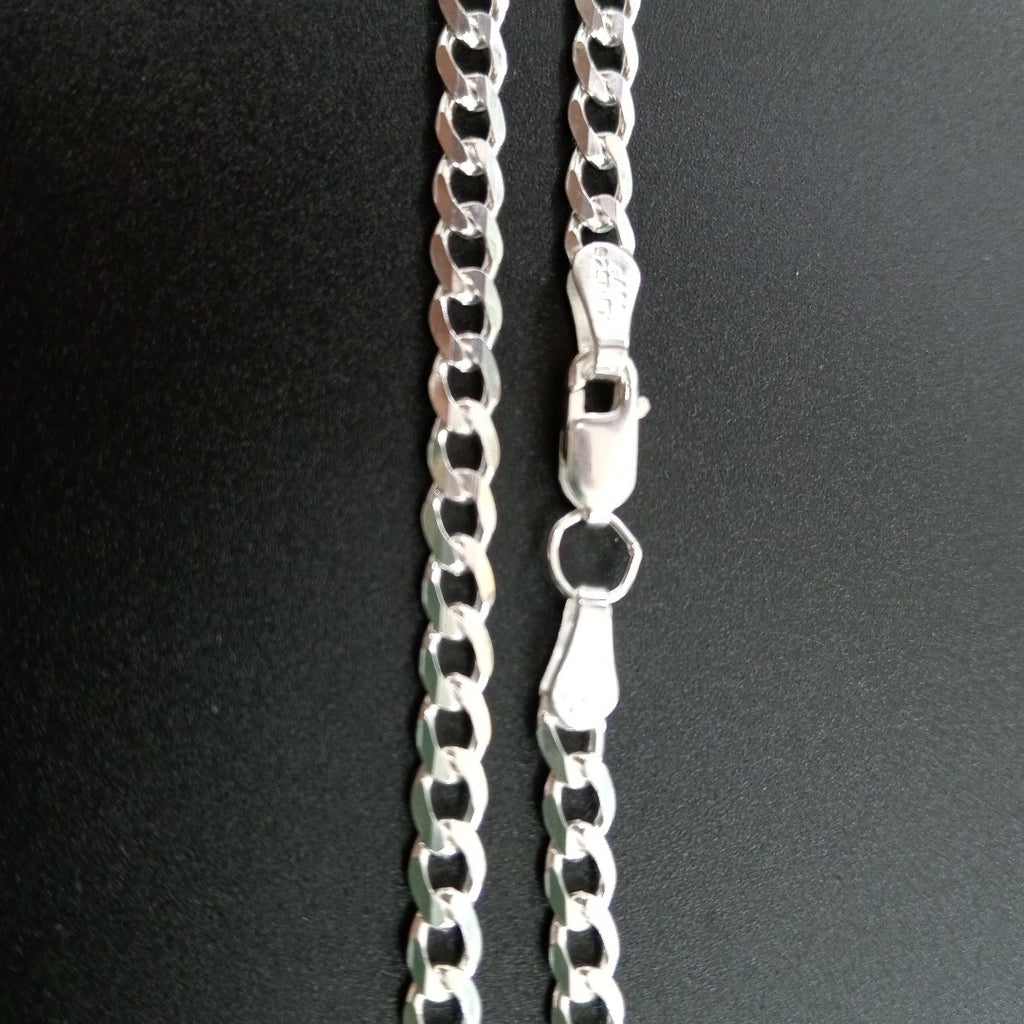 PULSERA BARBADA PLATA .925 21 CM 4.13 GR (NUEVO)