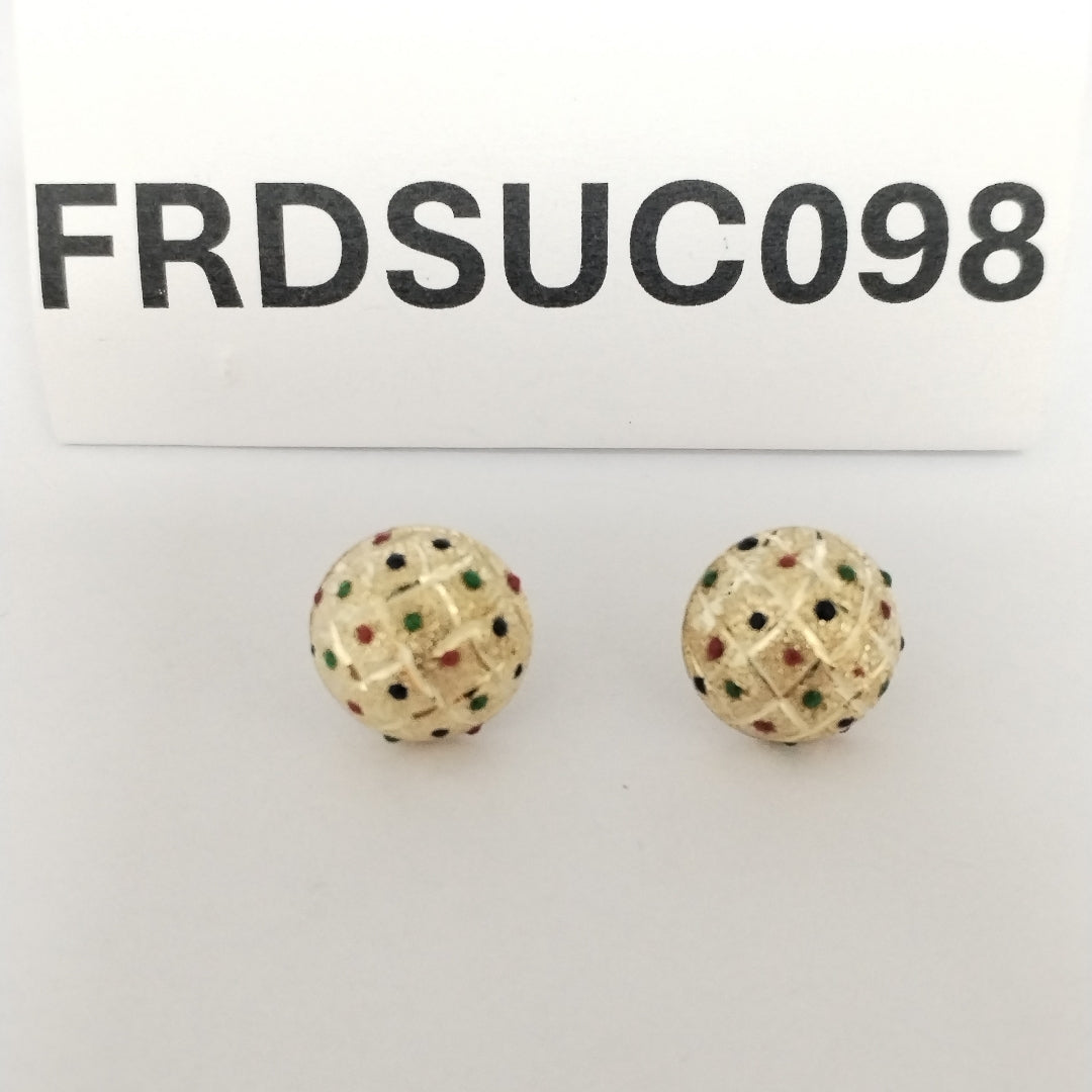 ARETES PAR ORO 14 K 3 GRMS (SEMINUEVO)