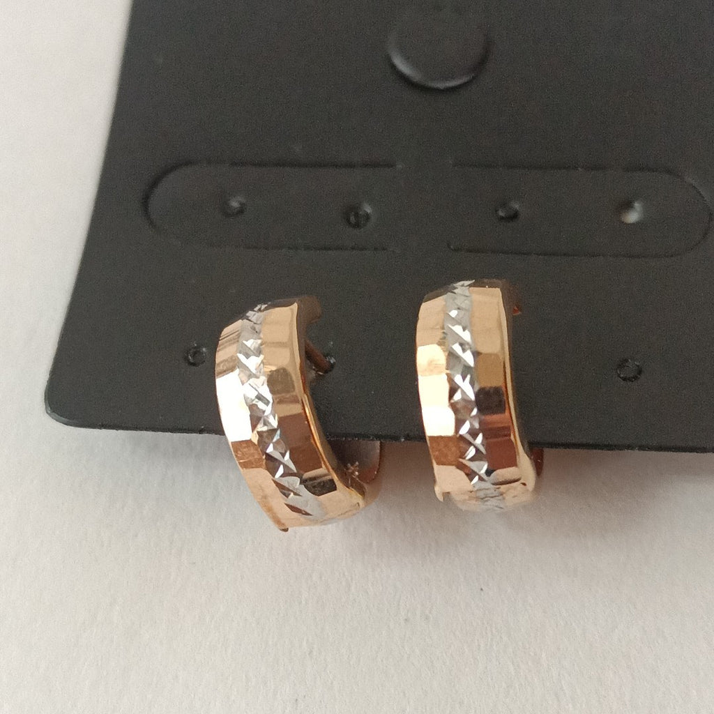 ARRACADAS PAR ORO 14 K 1.2 GRMS (SEMINUEVO)
