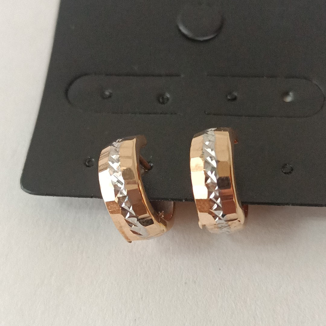 ARRACADAS PAR ORO 14 K 1.2 GRMS (SEMINUEVO)