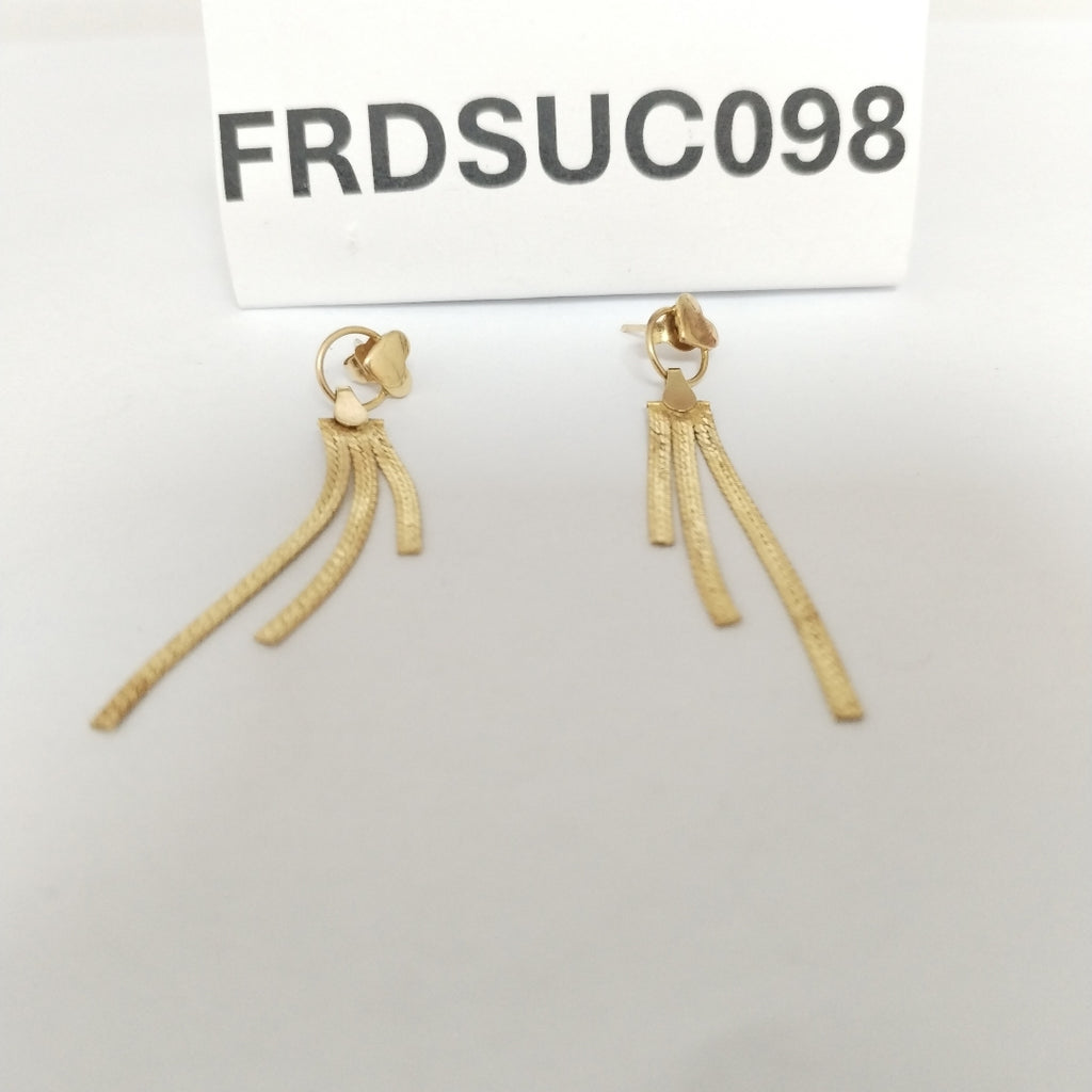 ARETES PAR ORO 14 K 2.2 GRMS (SEMINUEVO)