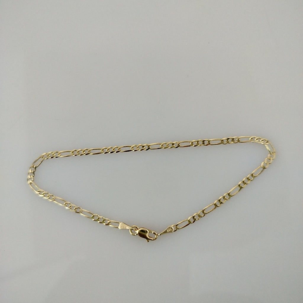 PULSERAS 3X1 ORO 14K 21 CM 2.1 GR (NUEVO)