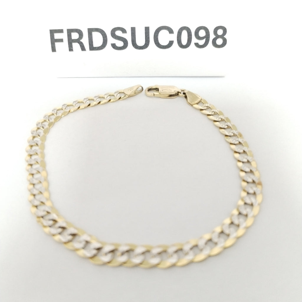 PULSERA ORO, ORO COMBINADO 14 K 7.8 GRMS (SEMINUEVO)