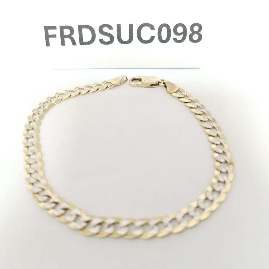 PULSERA ORO, ORO COMBINADO 14 K 7.8 GRMS (SEMINUEVO)