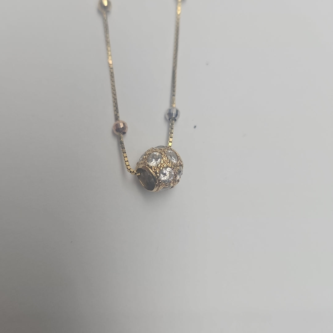 GARGANTILLA ORO 14 K 3.3 GRMS (SEMINUEVO)