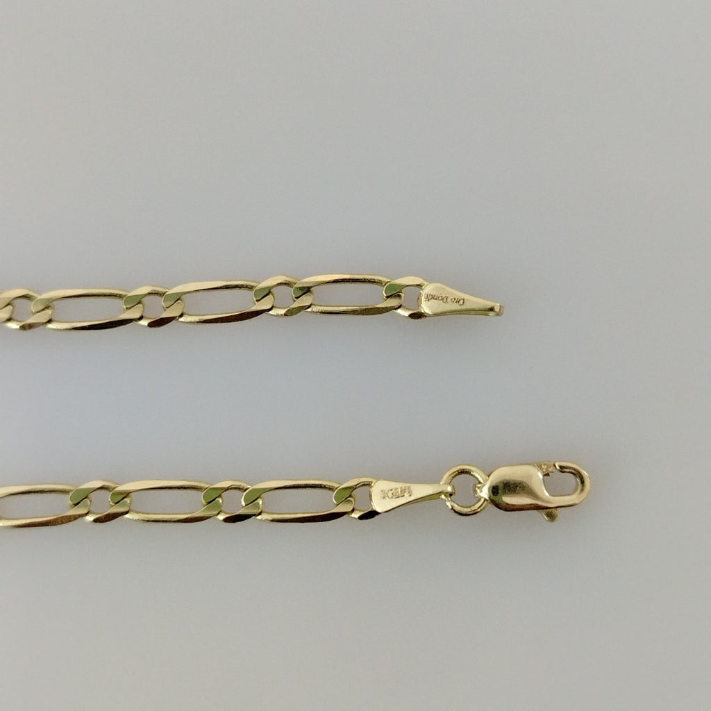 PULSERAS 1X1 ORO 14K 18 CM 2.7 GR (NUEVO)