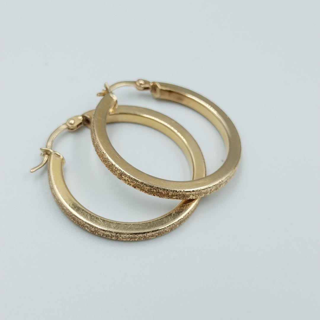 ARRACADAS PAR ORO 14 K 3.9 GRMS (SEMINUEVO)