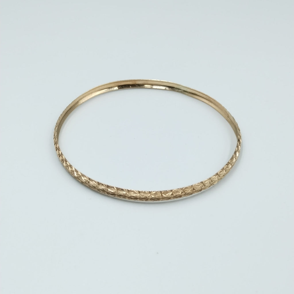 PULSERA RIGIDA ORO 10 K 4,00 GRMS (SEMINUEVO)