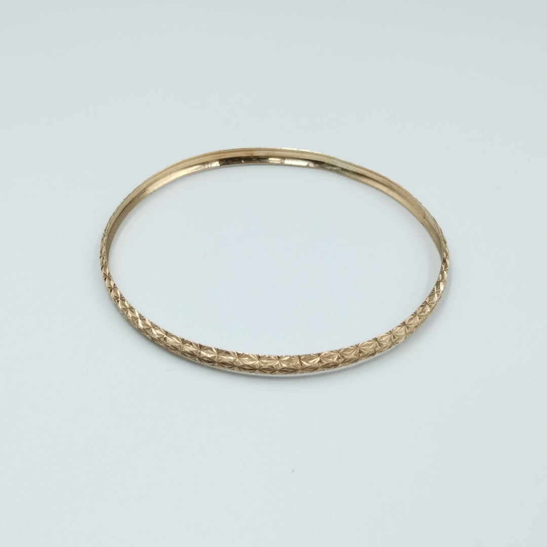 PULSERA RIGIDA ORO 10 K 4,00 GRMS (SEMINUEVO)