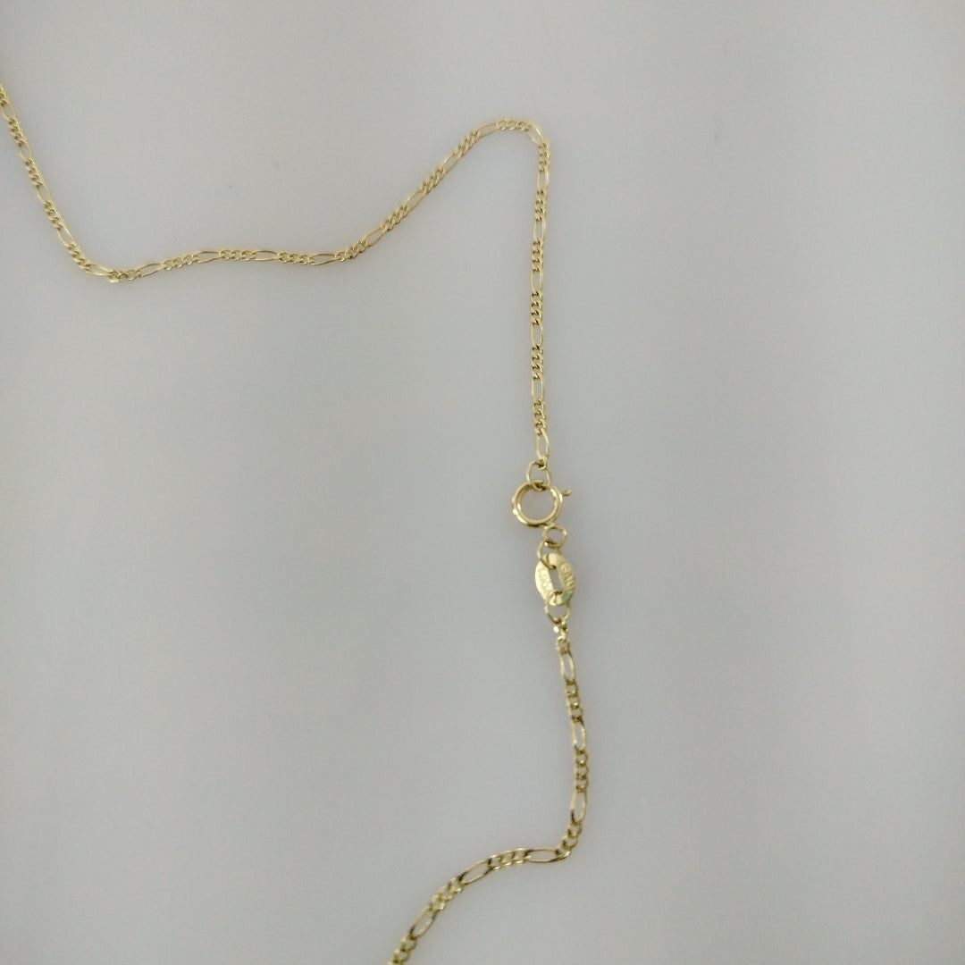 CADENAS TEJIDO 3X1 ORO 14K 55 CM 2.7 GR (NUEVO)