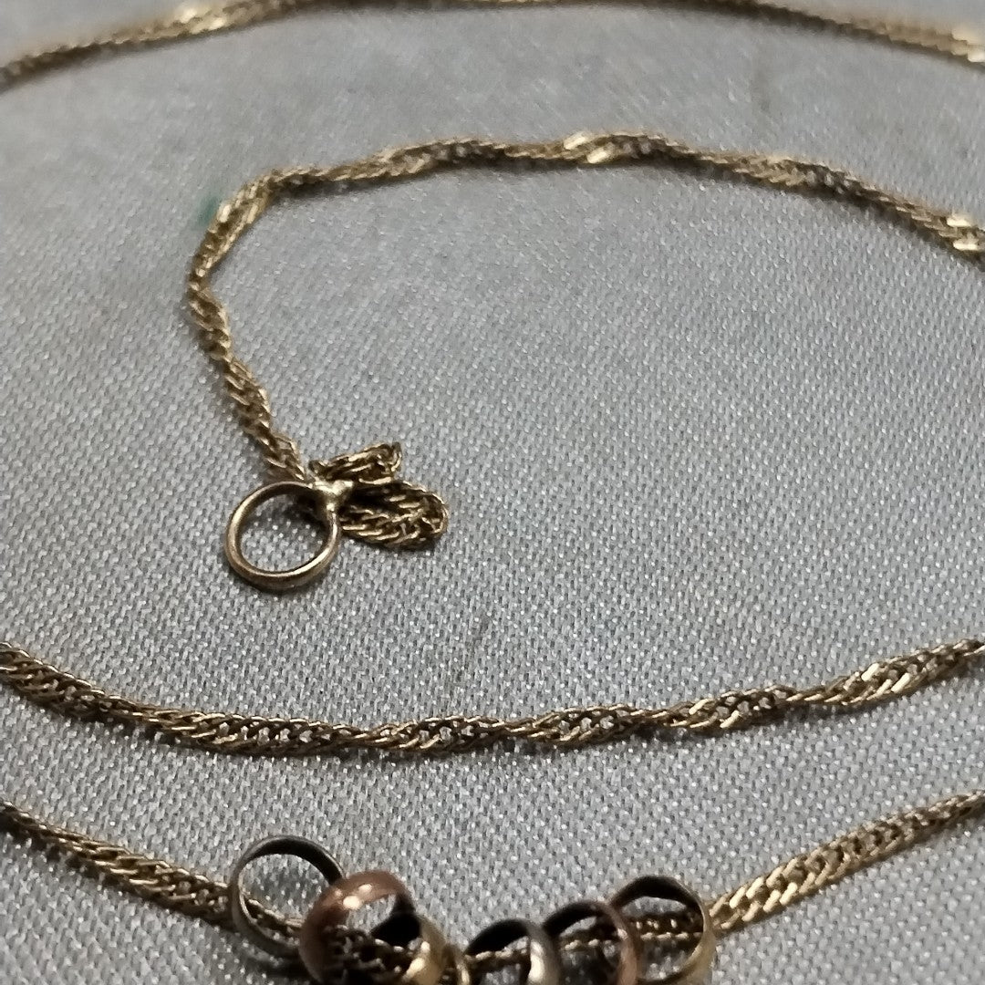 GARGANTILLA ORO 10 K 1,40 GRMS (SEMINUEVO)