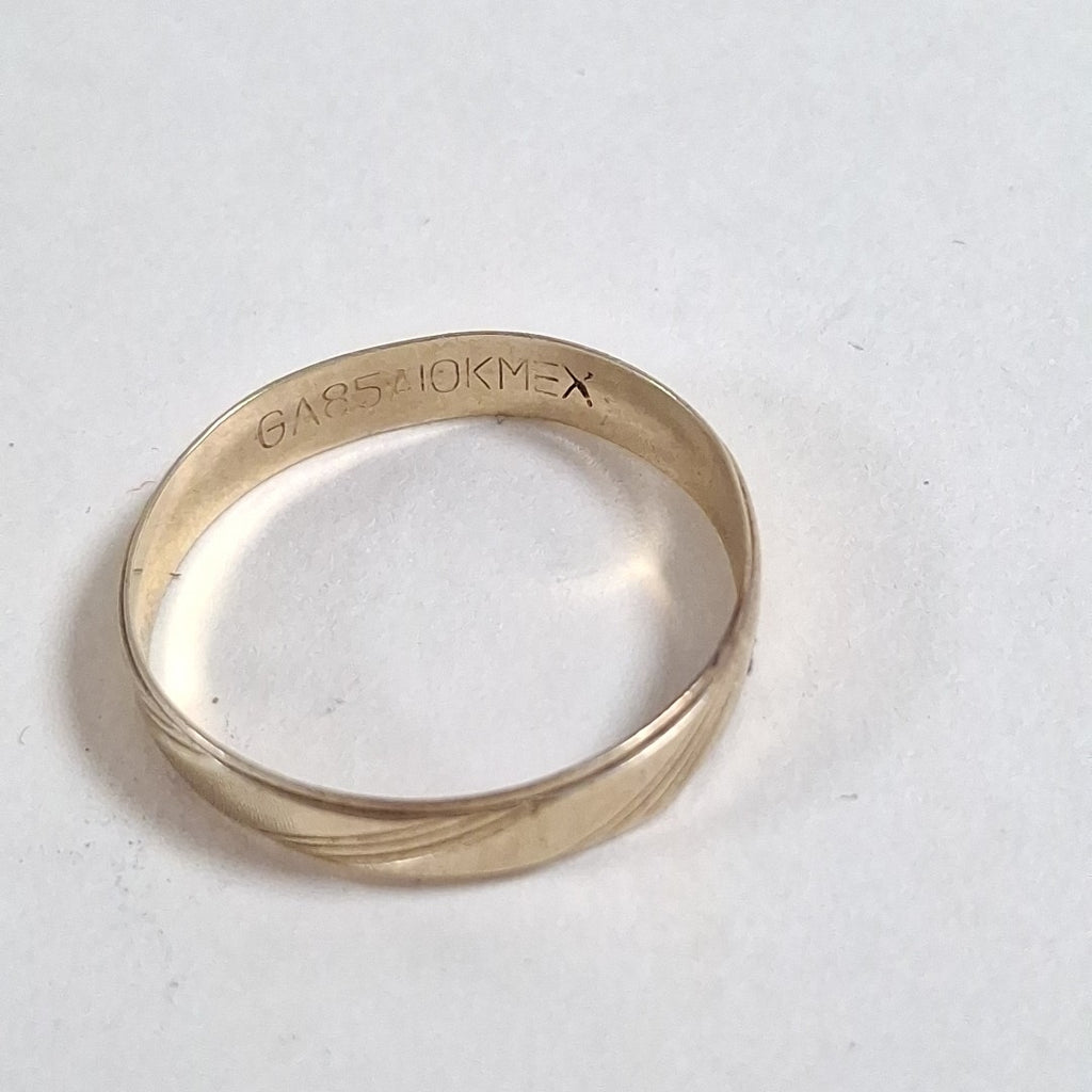 ARGOLLA ORO 10 K 1.6 GRMS (SEMINUEVO)