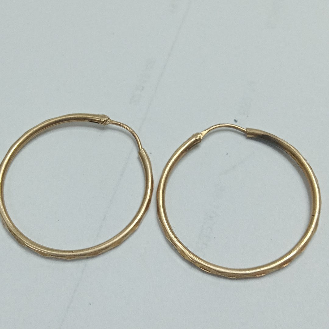 ARRACADAS PAR ORO 10 K 2 GRMS (SEMINUEVO)