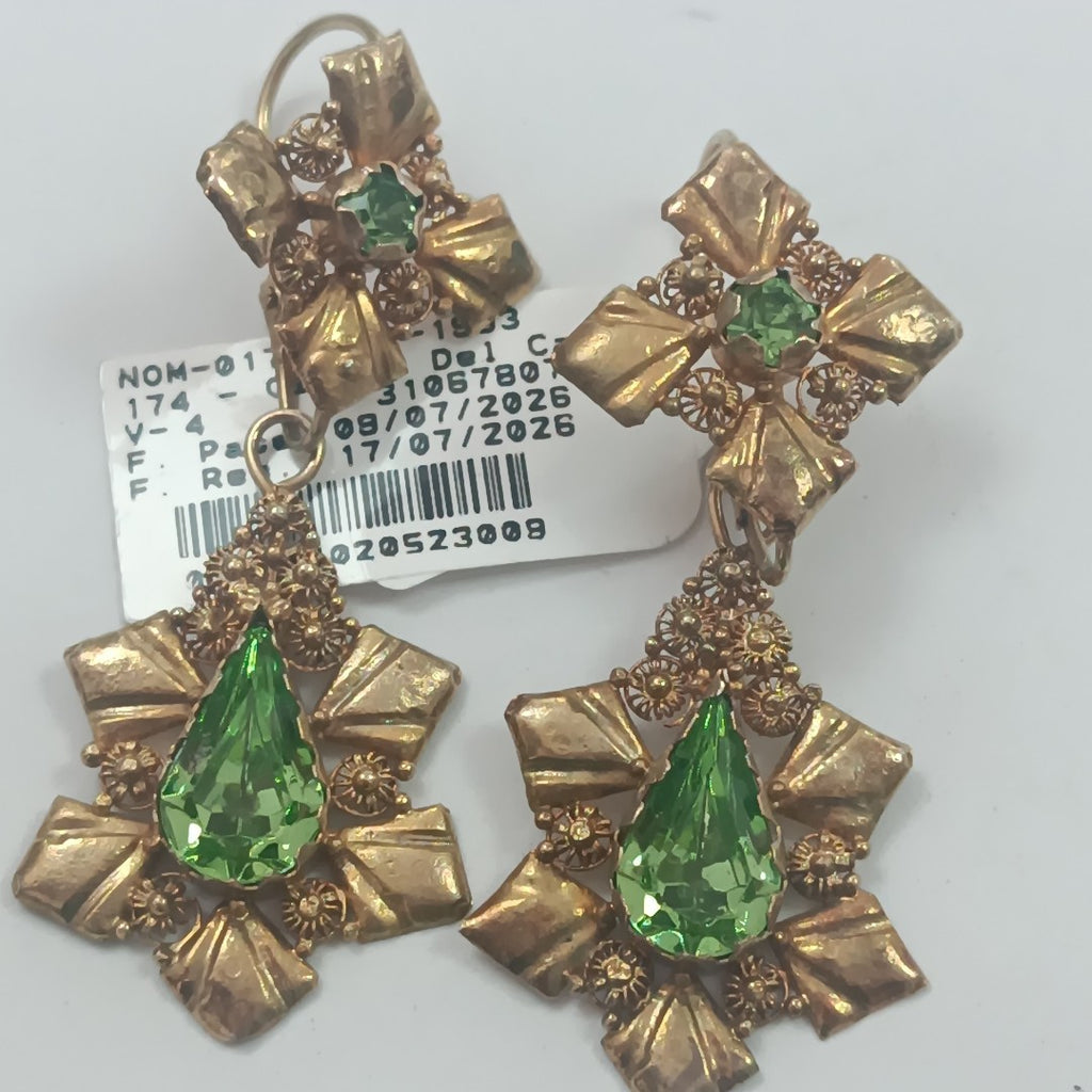 ARETES PAR ORO 8 K 6.2 GRMS (SEMINUEVO)