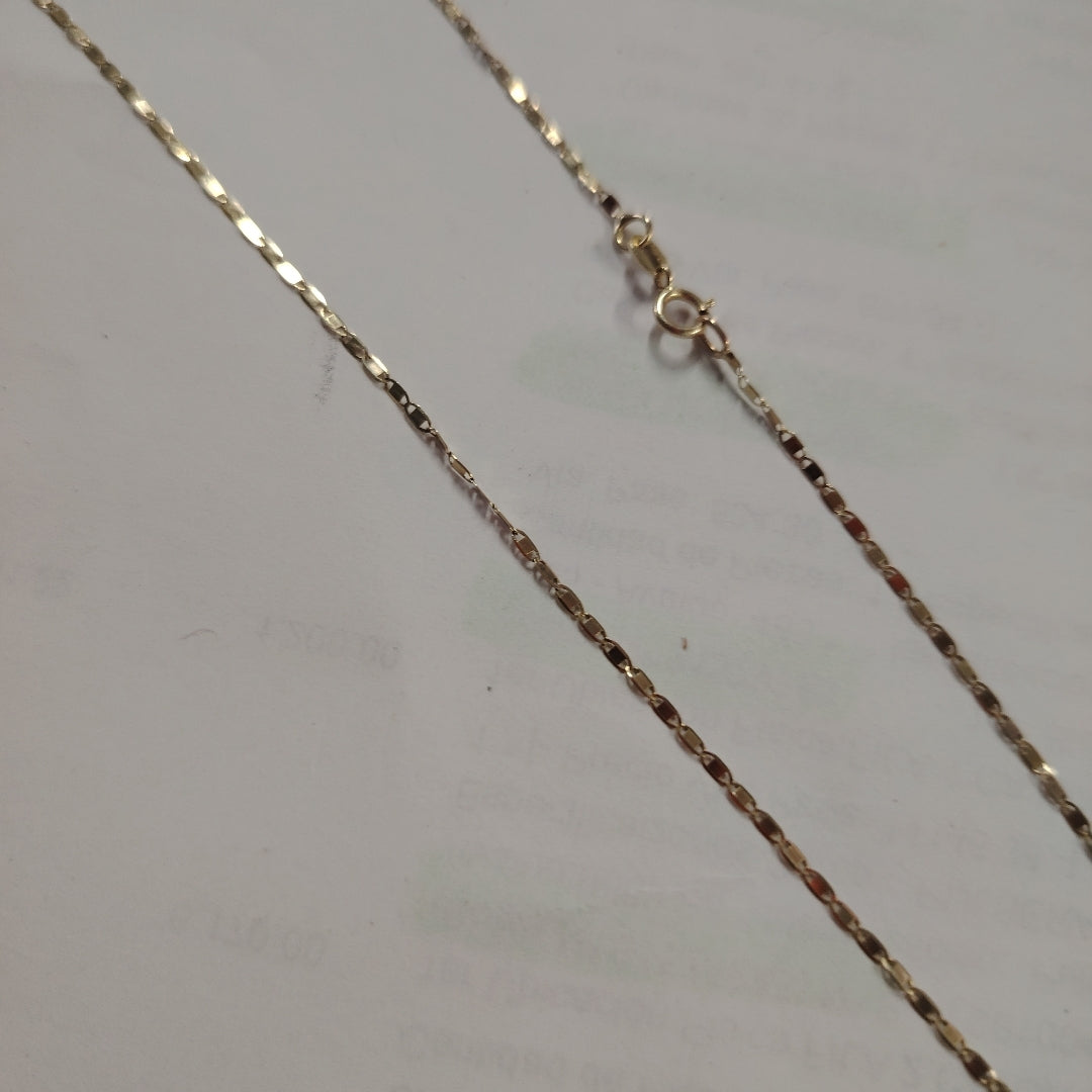 CADENA ORO 14 K 1.1 GRMS (SEMINUEVO)