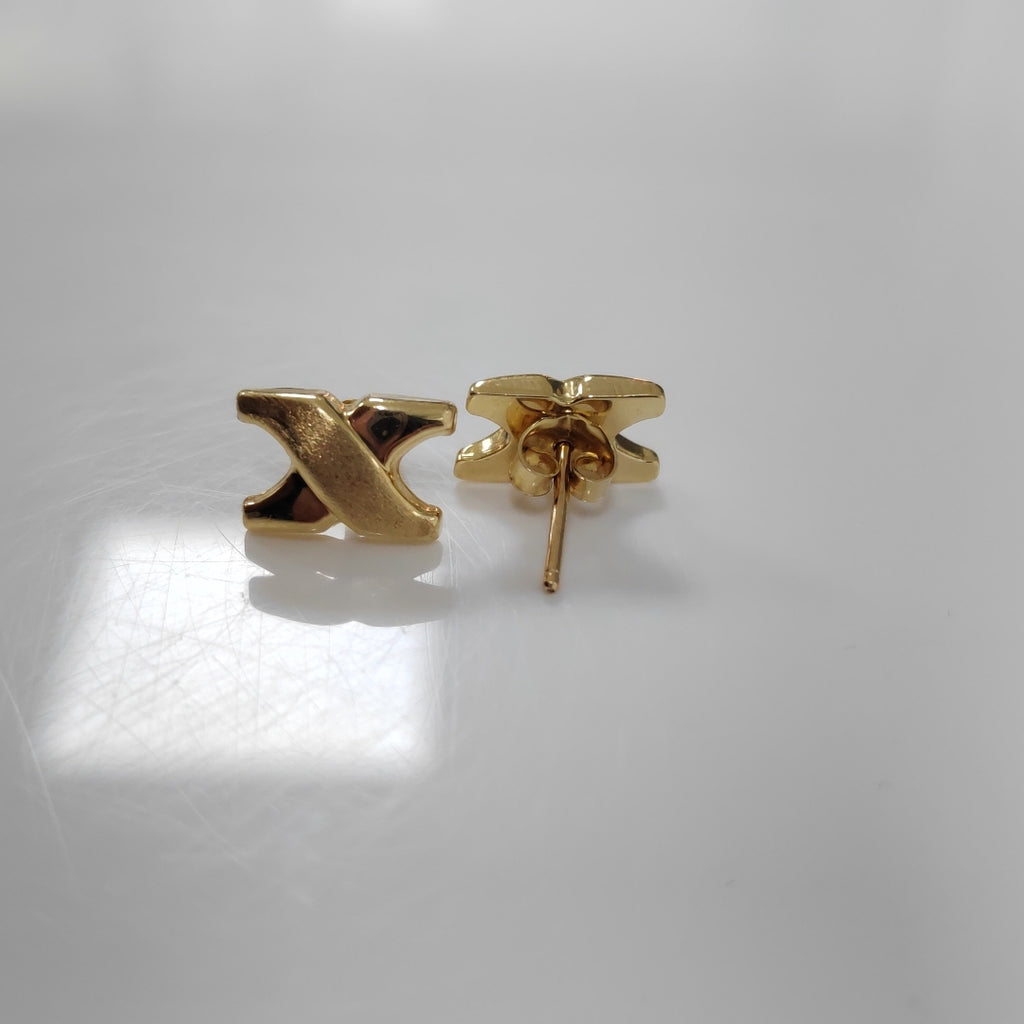 ARETES PAR ORO 14 K 1.9 GRMS (SEMINUEVO)