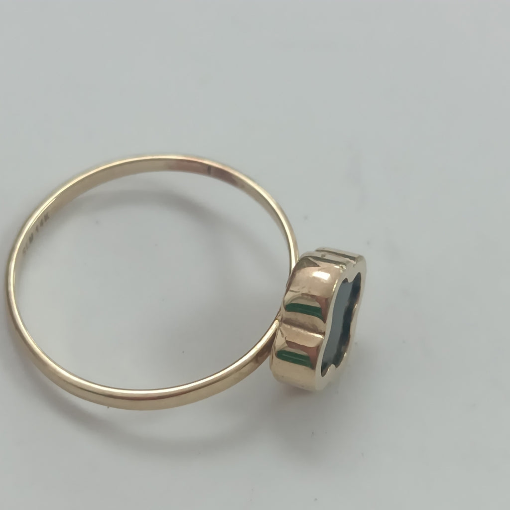 ANILLO ORO 14 K 1.7 GRMS (SEMINUEVO)