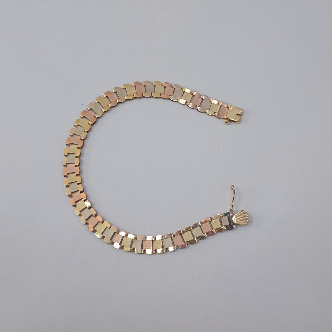 PULSERA ORO 14 K 5.7 GRMS (SEMINUEVO)