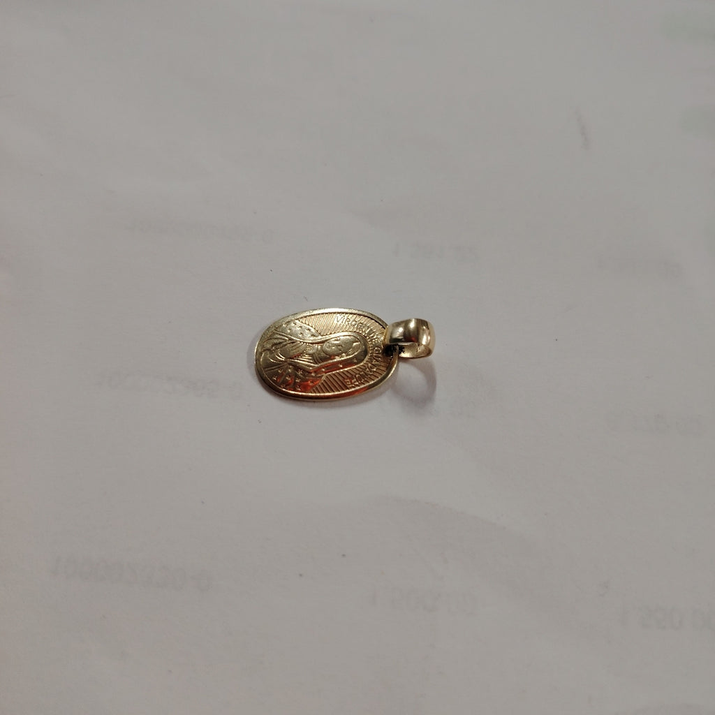 MEDALLA RELIGIOSA ORO 14 K 1.3 GRMS (SEMINUEVO)