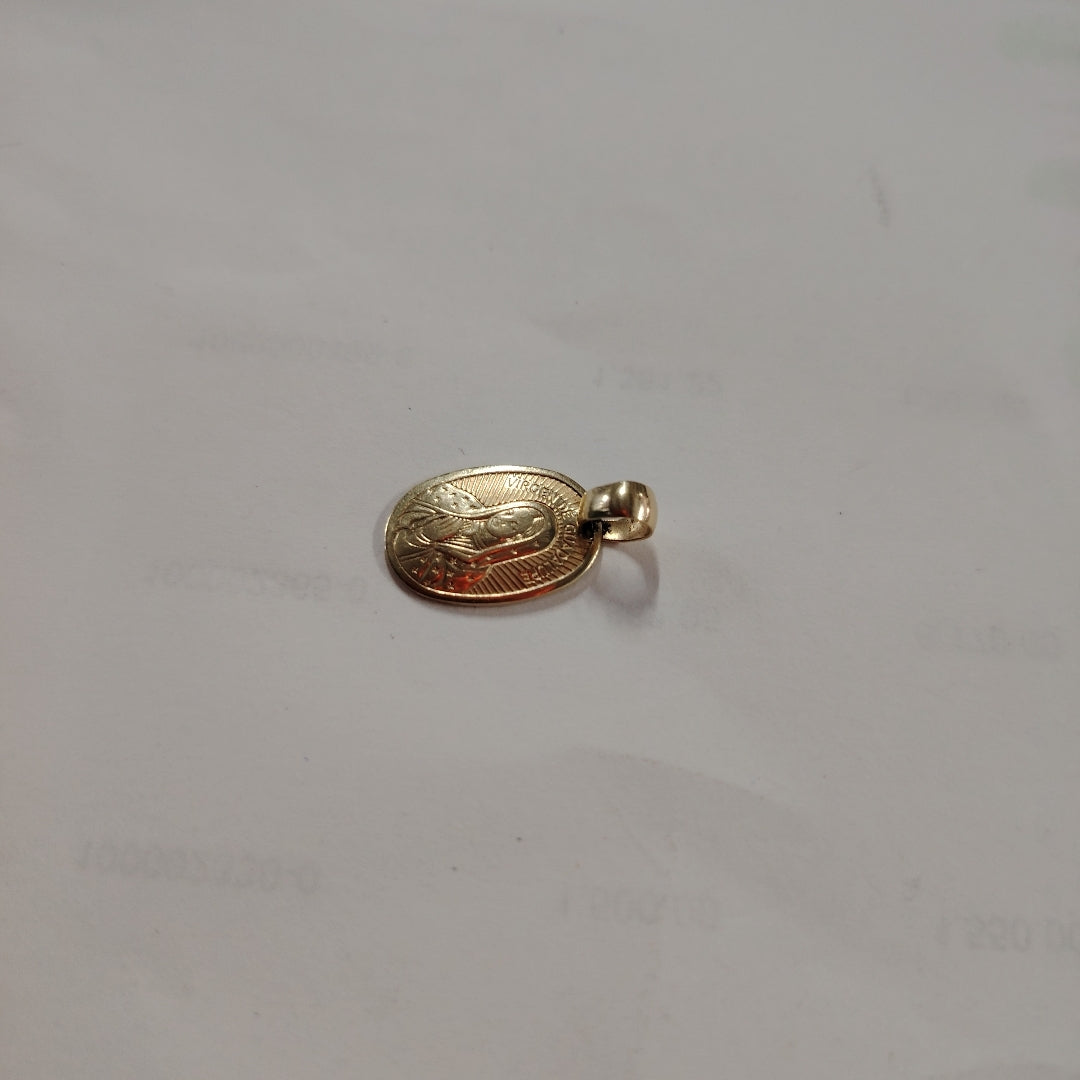 MEDALLA RELIGIOSA ORO 14 K 1.3 GRMS (SEMINUEVO)