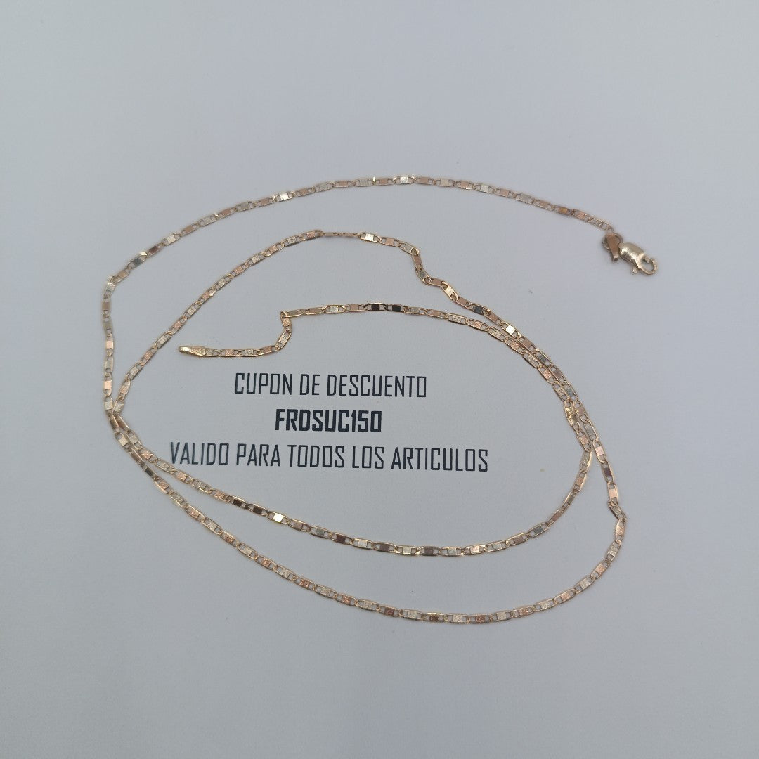 CADENA ORO 14 K 2.6 GRMS (SEMINUEVO)