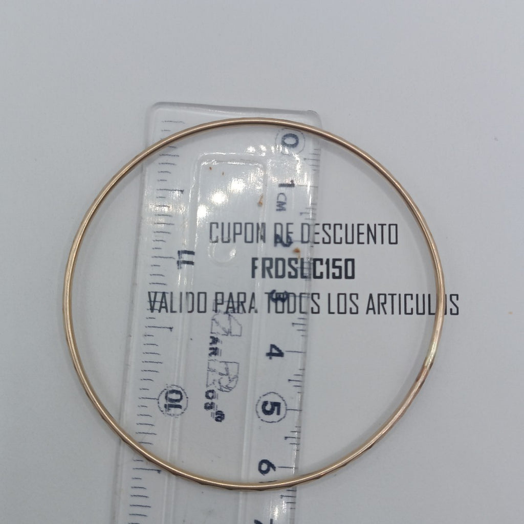 PULSERA RIGIDA ORO 10 K 2.8 GRMS (SEMINUEVO)