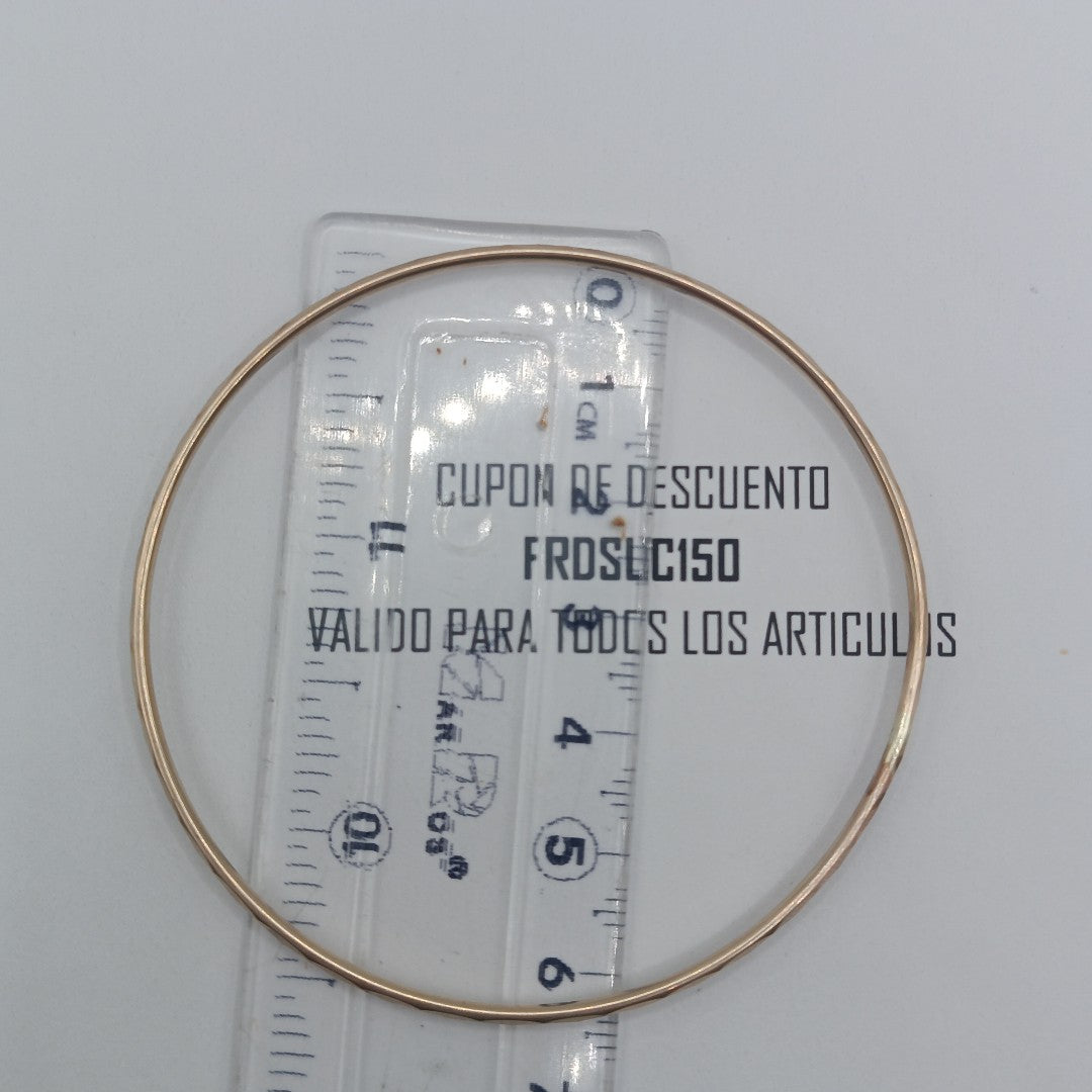 PULSERA RIGIDA ORO 10 K 2.8 GRMS (SEMINUEVO)