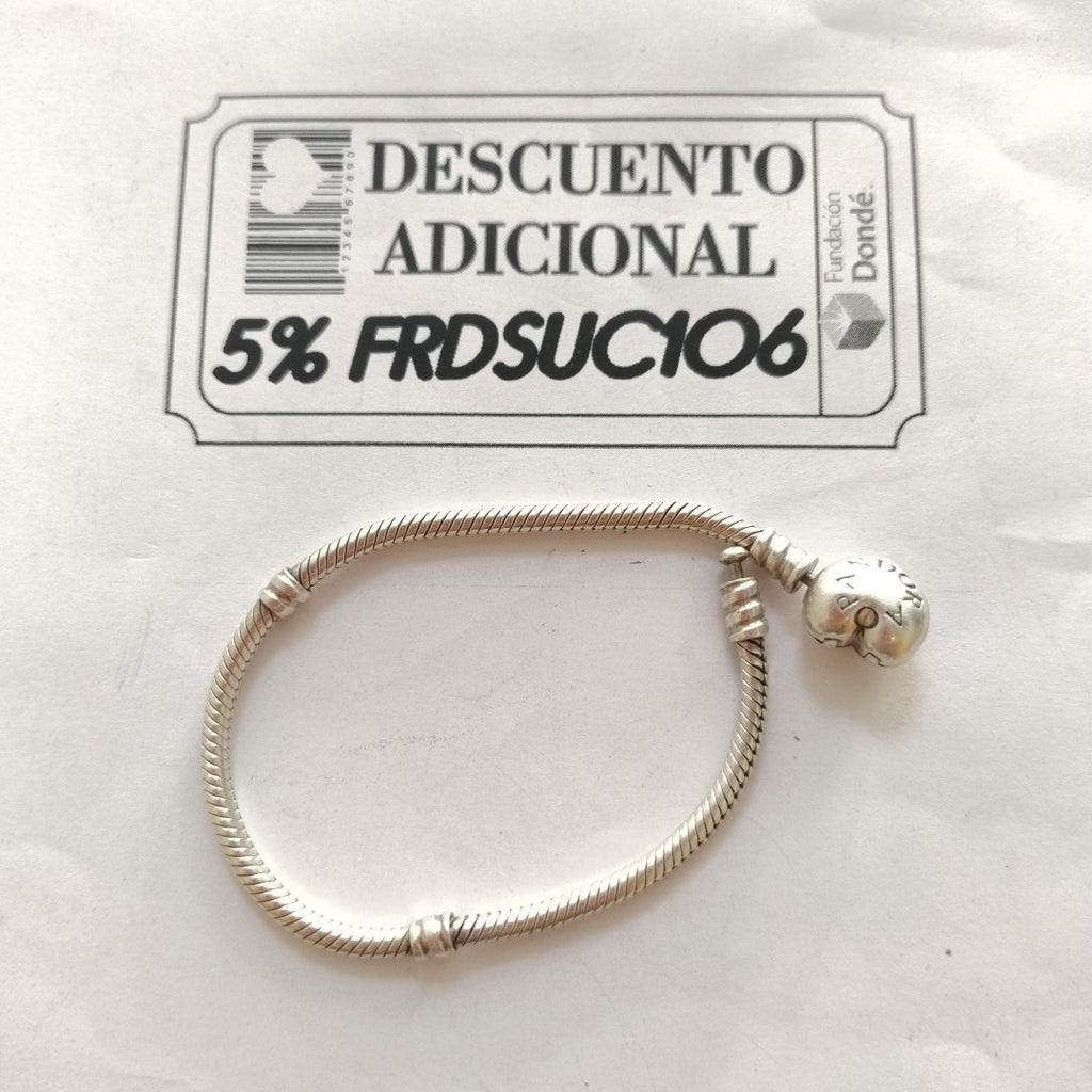PULSERA PLATA 13.7 GRMS (SEMINUEVO)