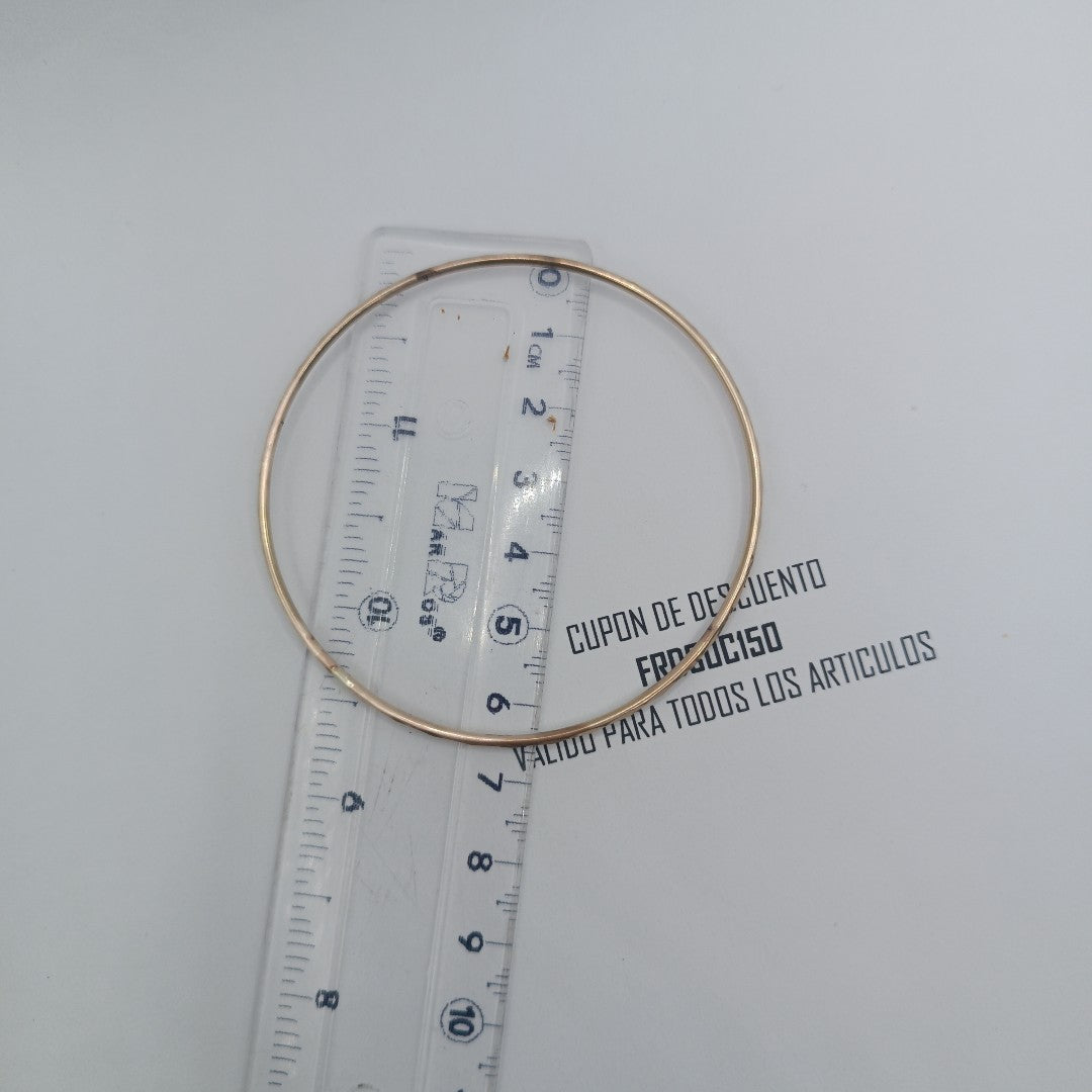 PULSERA RIGIDA ORO 10 K 2.8 GRMS (SEMINUEVO)